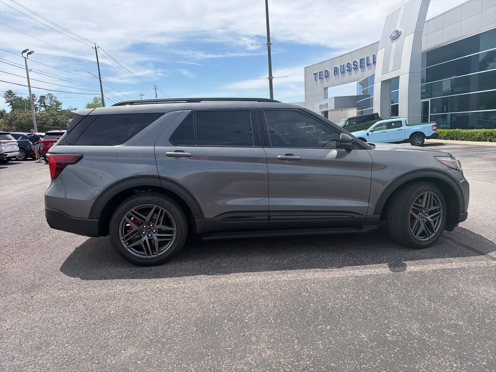 Used 2025 Gray Metallic Ford ST image 4