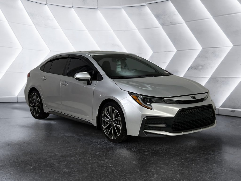 Used 2021 Silver Toyota XSE image 1