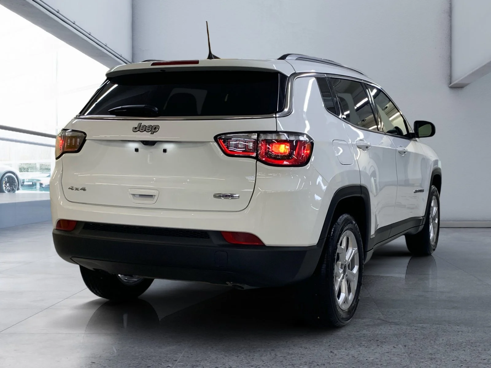 New 2026 Bright White Jeep North image 5