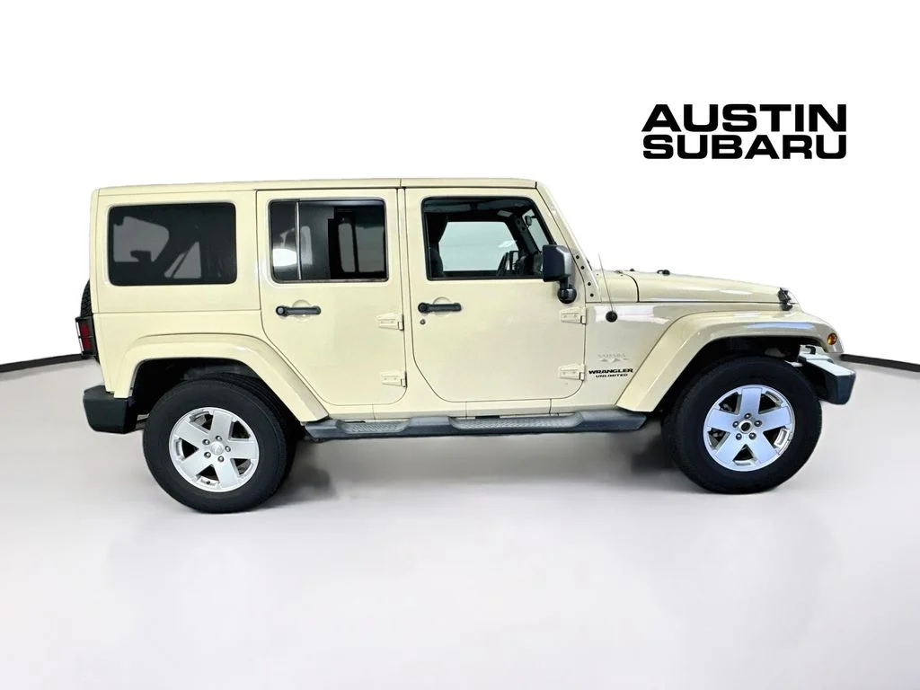 Used 2012 Beige Jeep Unlimited Sahara image 8