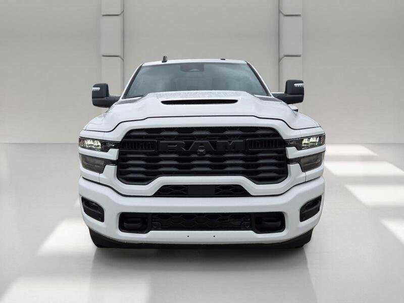 New 2027 Bright White Clear-Coat Paint RAM BLACK EXPRESS 4X4 CREW CAB 6