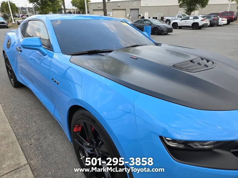 Used 2022 BLUE CHEVROLET 2DR CPE LT1 image 9