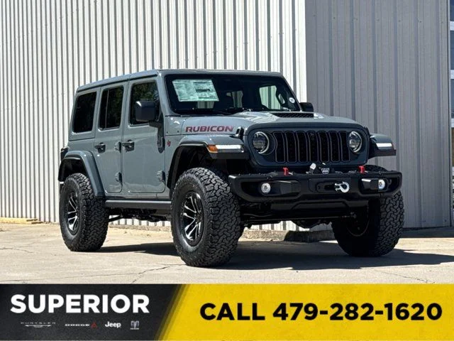 New 2026 Gray Jeep Rubicon image 1