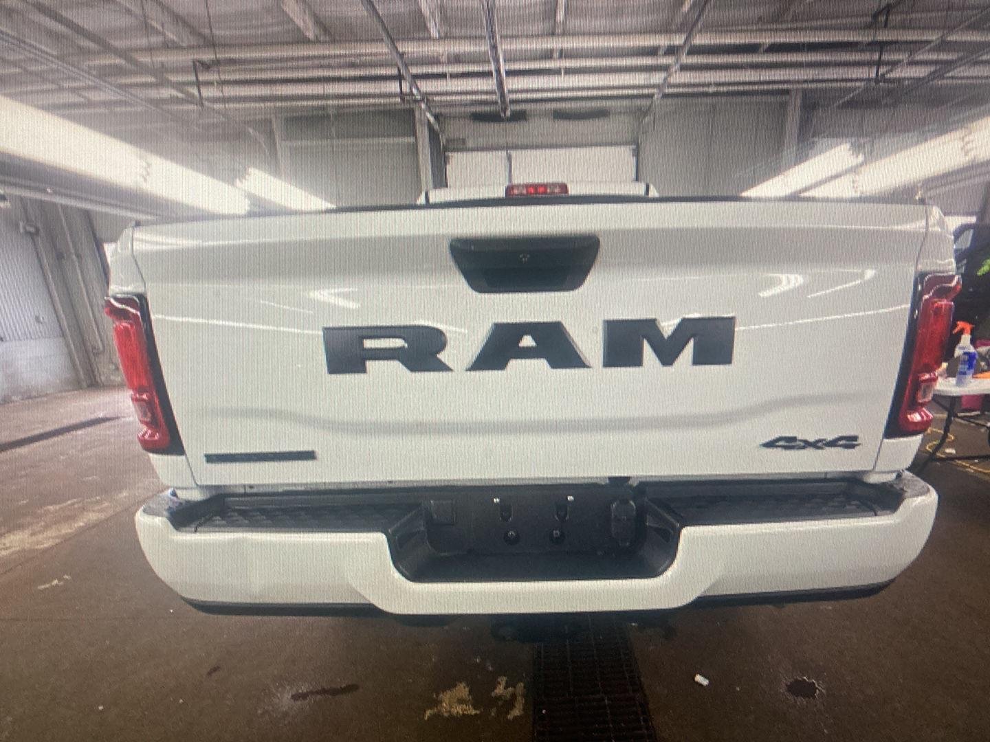 Used 2025 Bright White Clearcoat Ram Big Horn image 9