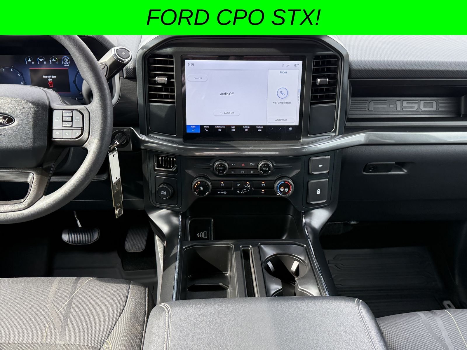 Certified Used 2025 Space White Metallic Ford STX image 19