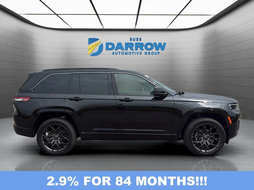 New 2026 Diamond Black Crystal Pearl-Coat Exterior Paint Jeep Summit image 6