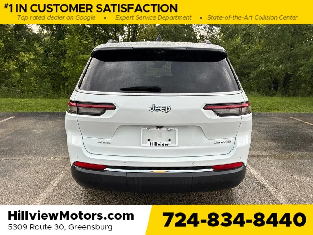 Used 2023 Bright White Clearcoat Jeep Limited image 5