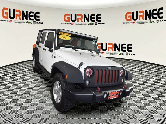 Used 2017 White Jeep Unlimited Sport image 10