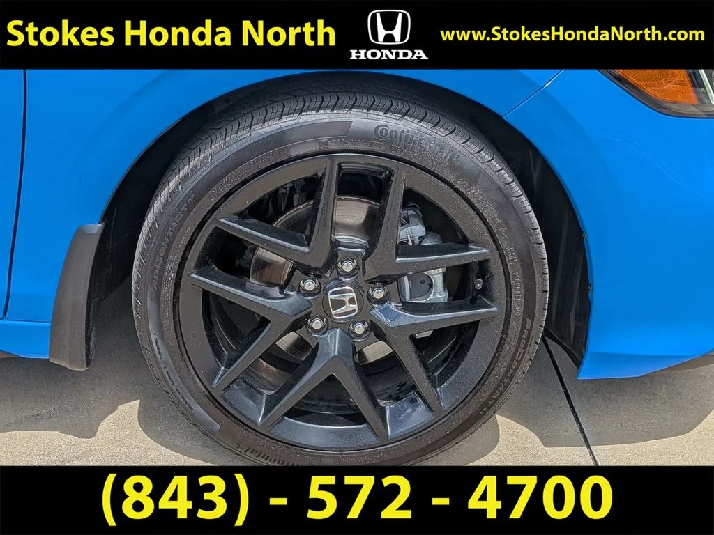 Certified Used 2025 Blue Honda Sport image 12