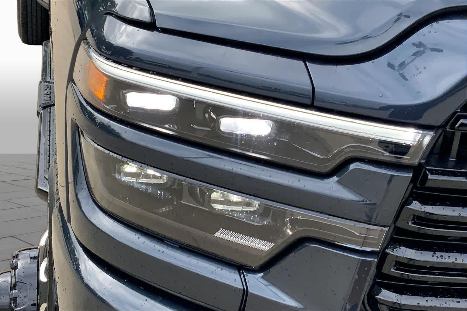 New 2026 Forged Blue Metallic Exterior Paint RAM Laramie image 13