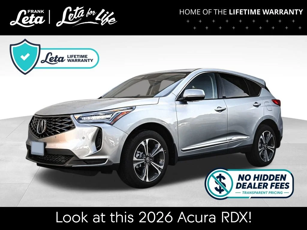 New 2026 Solar Silver Metallic Acura Technology Package image 1