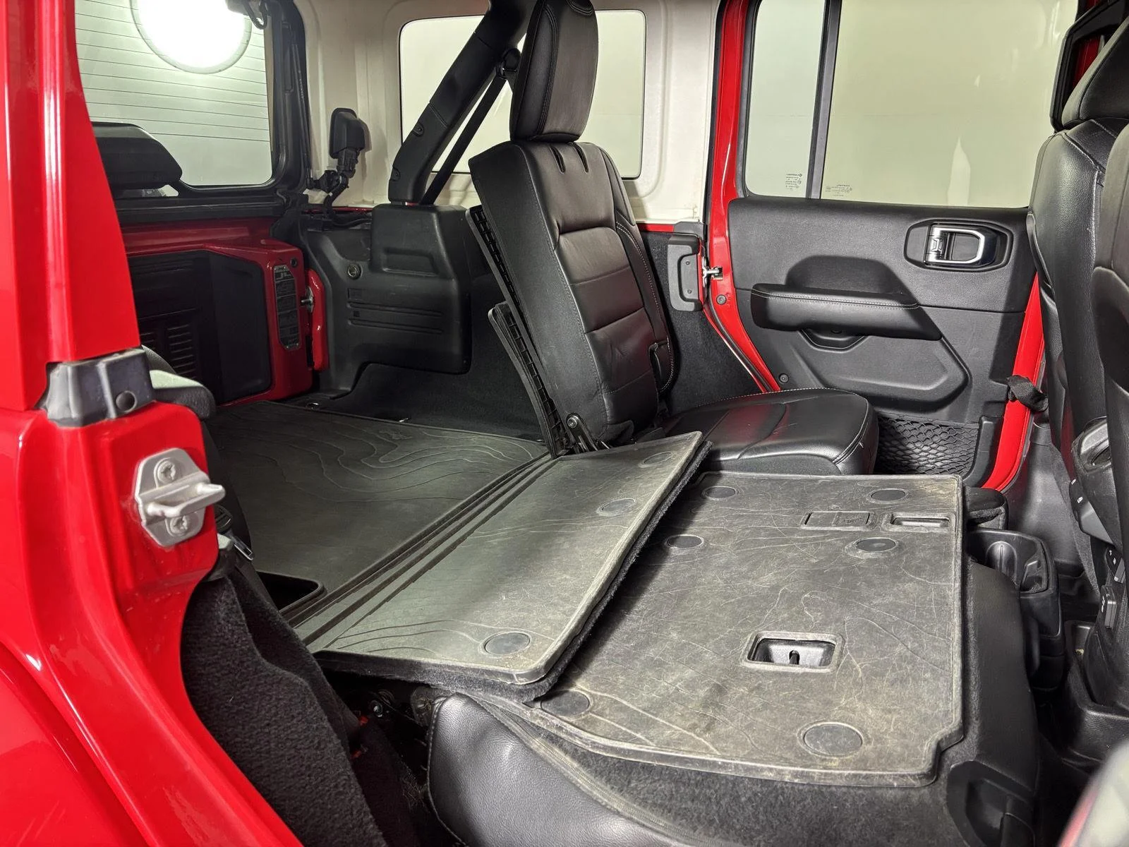 Used 2020 Firecracker Red Clearcoat Jeep Sahara image 19
