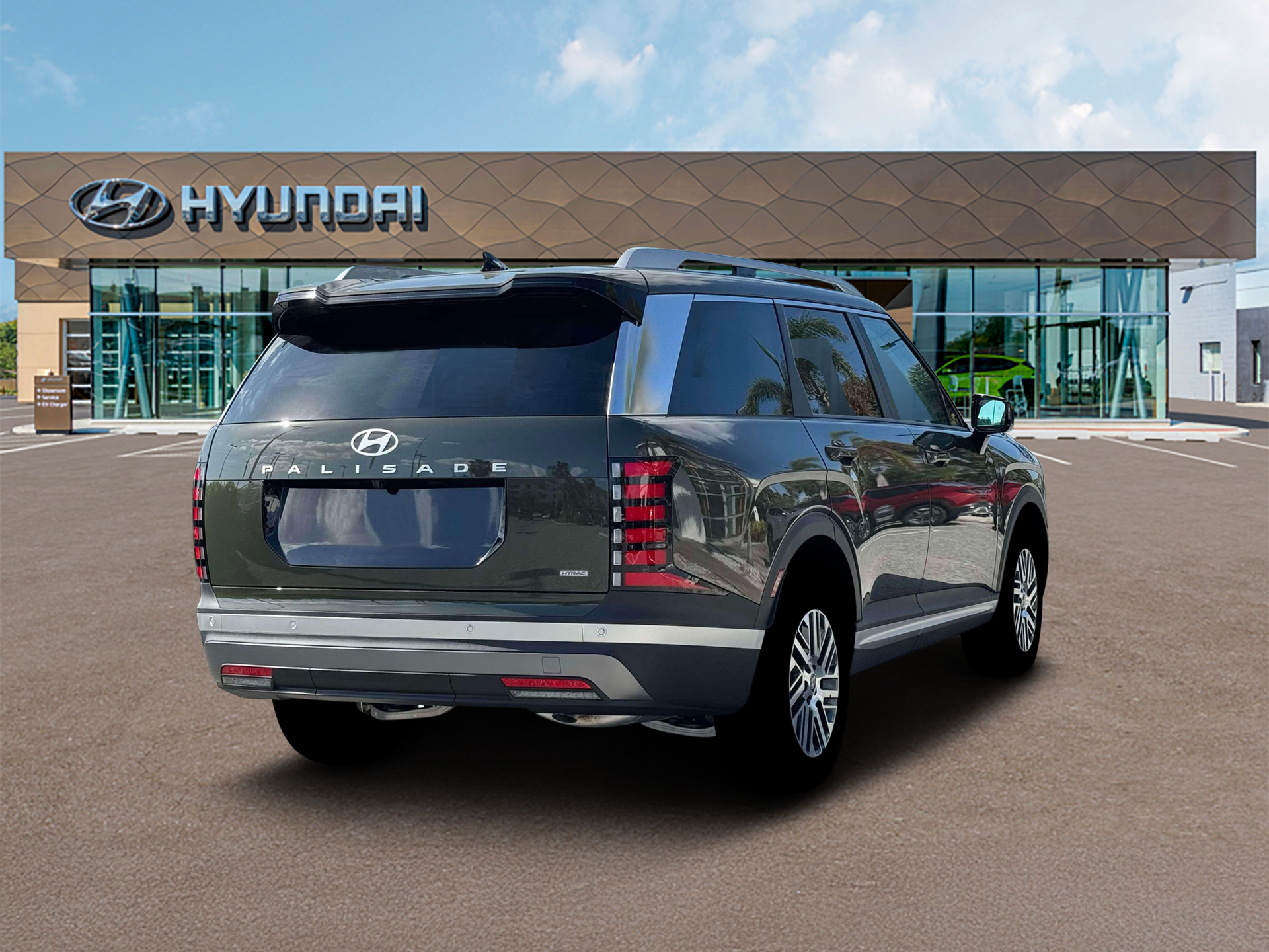 New 2026 Titan Green Hyundai SEL AWD image 5