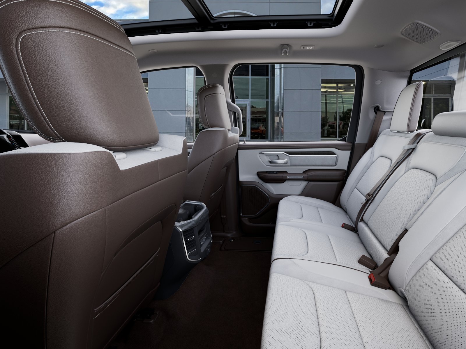 New 2026 Molten Red Pearl-Coat Exterior Paint RAM Laramie image 56
