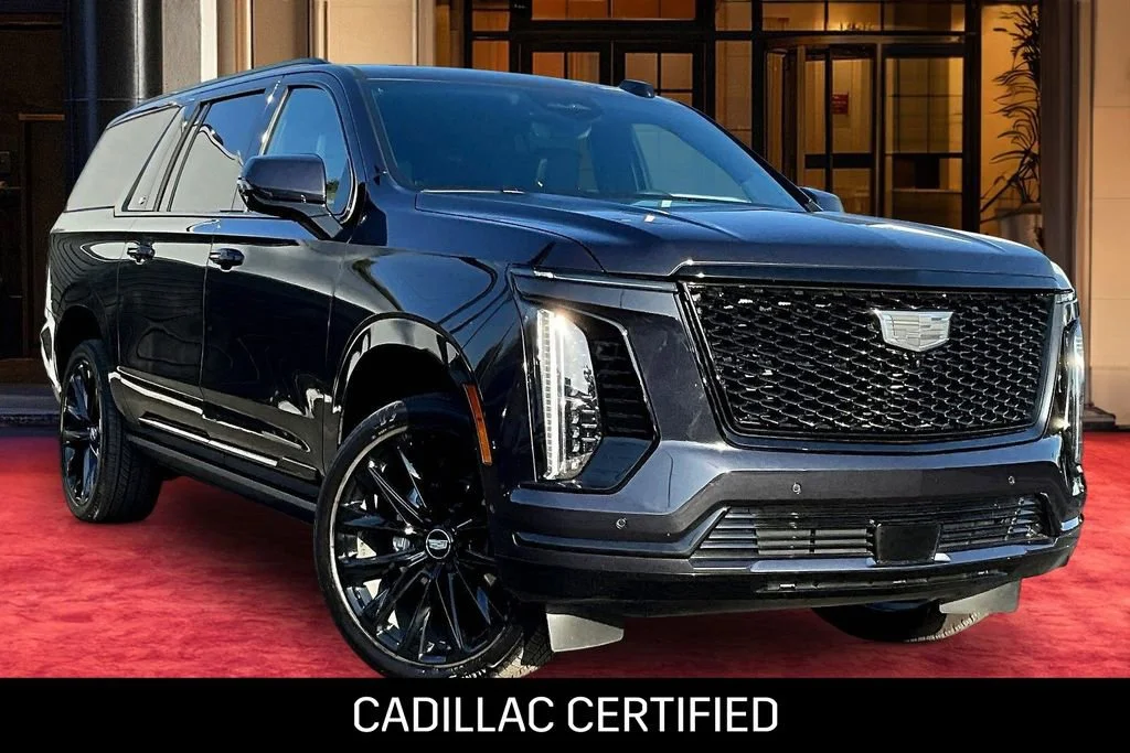 Used 2026 Galactic Gray Metallic Cadillac Platinum Sport image 2