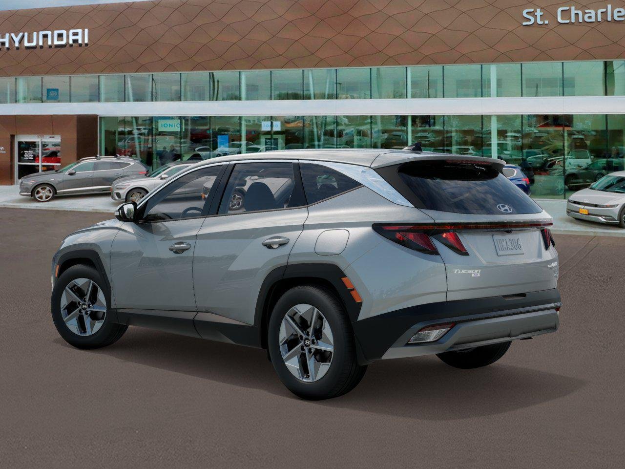 New 2026 Shimmering Silver Hyundai SEL AWD image 5