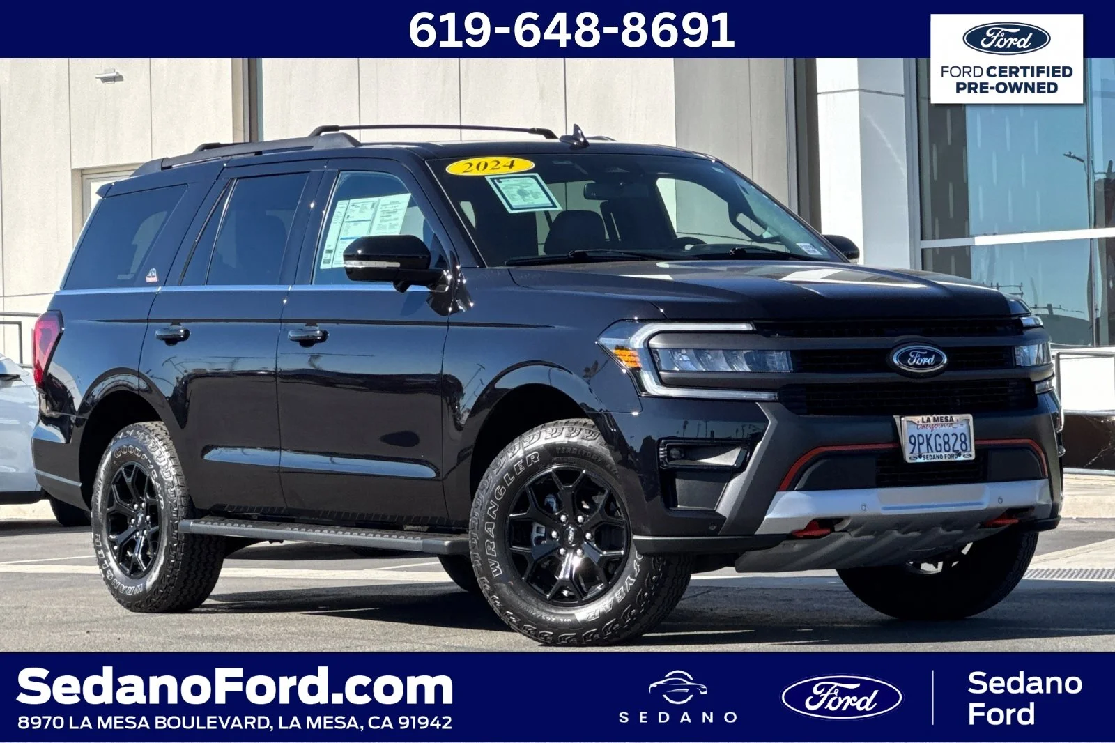 Certified Used 2024 Black Ford Timberline image 1