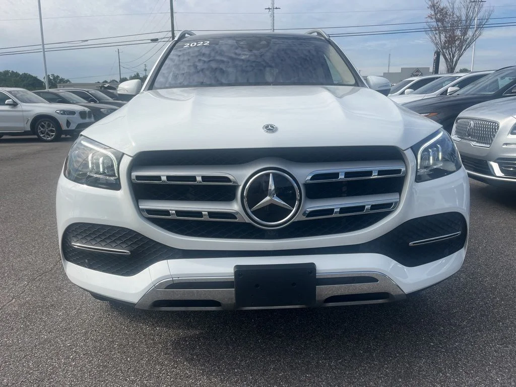 Used 2022 White Mercedes-Benz GLS 450 image 2