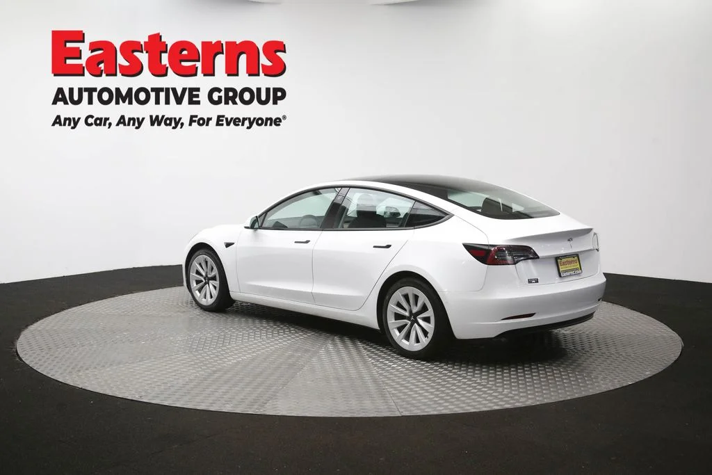 Used 2021 White Tesla Standard Range Plus image 58