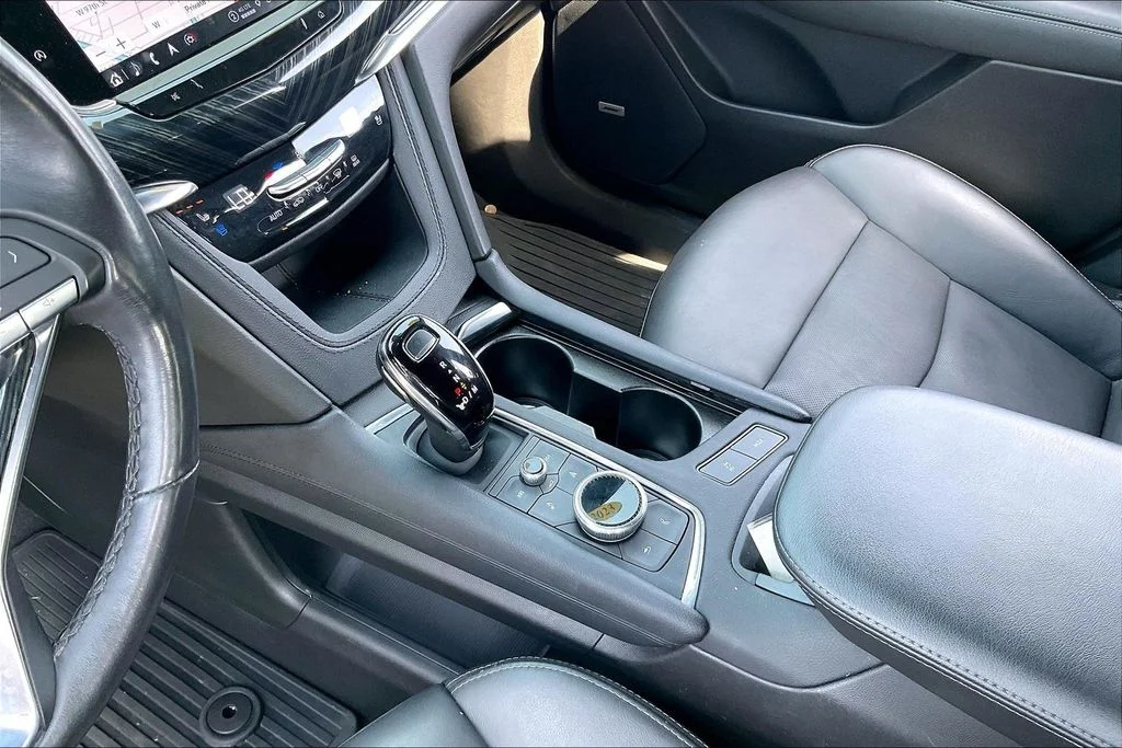 Used 2023 Black Cadillac Premium Luxury image 16