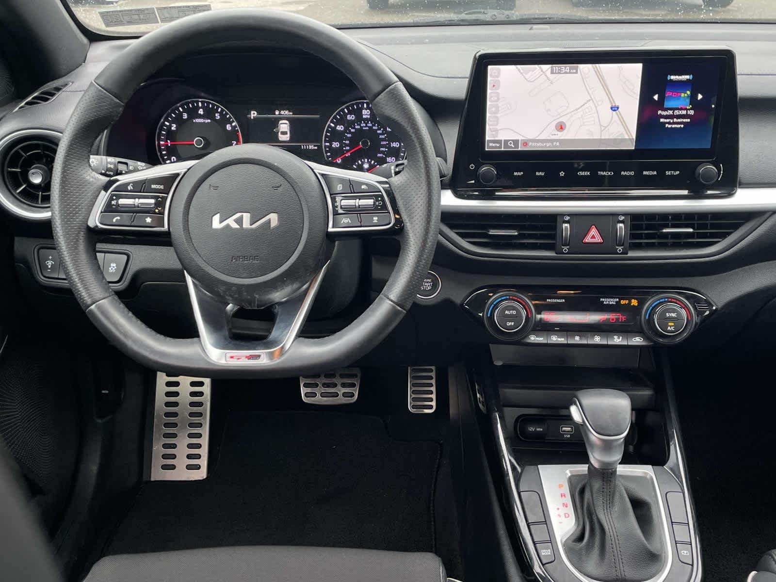 Certified Used 2024 Aurora Black Kia GT-Line image 2