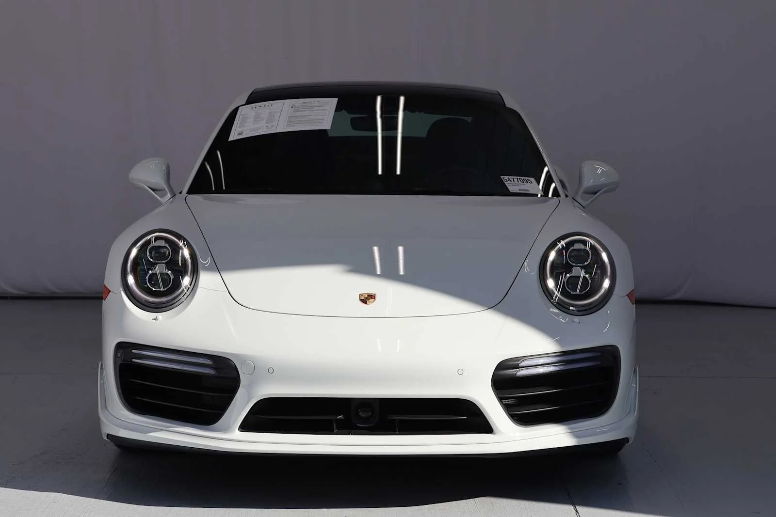 Used 2017 Sapphire Blue Metallic Porsche Turbo S image 2