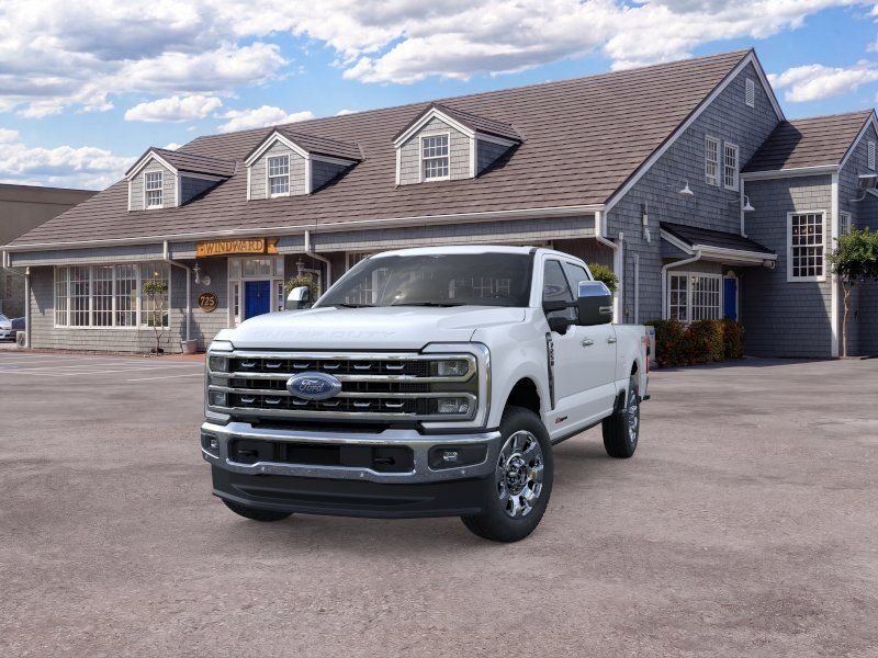 New 2025 Star White Metallic Tri-Coat Ford Lariat image 2