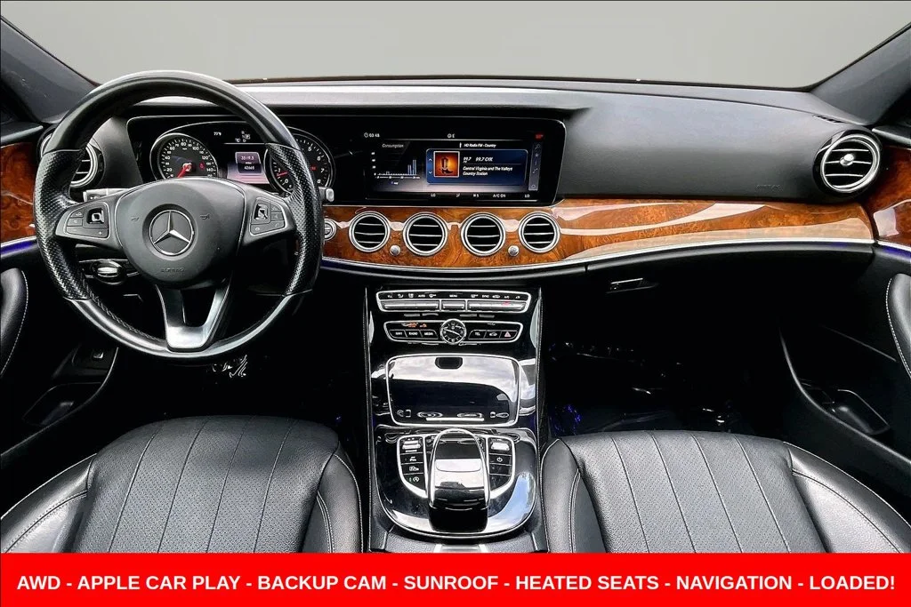 Used 2018 Black Mercedes-Benz E 300 image 7