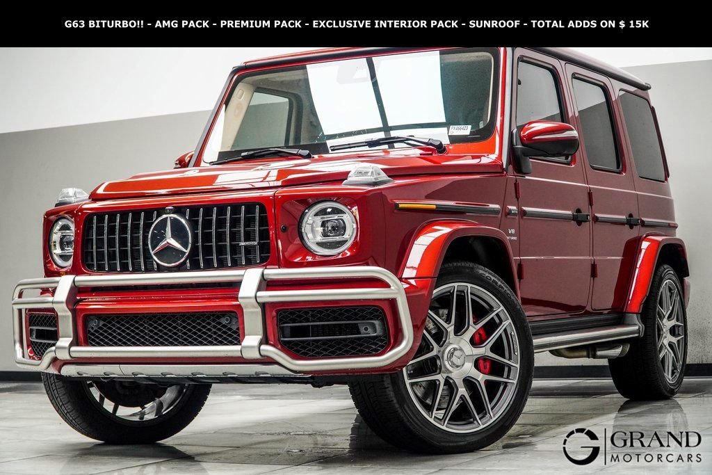 Used 2023 Red Mercedes-Benz G 63 AMG® image 1