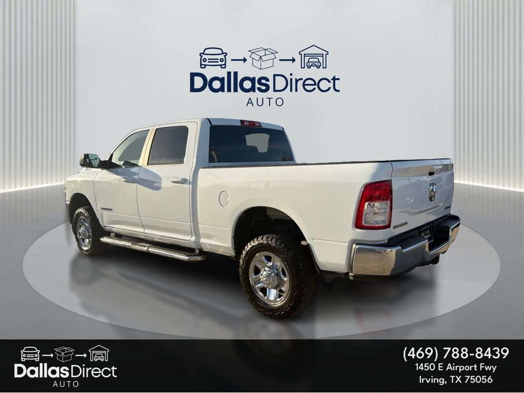Used 2021 Bright White Clearcoat Ram Big Horn image 8