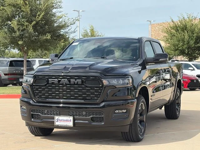 New 2026 Diamond Black Crystal Pearlcoat RAM Big Horn/Lone Star image 3