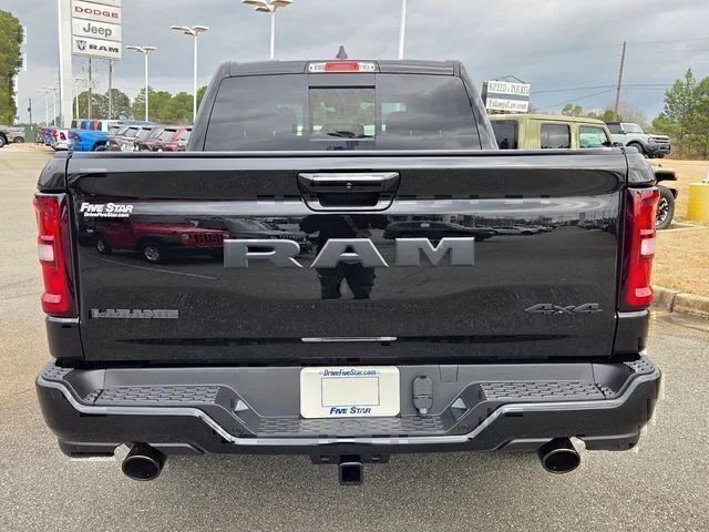 New 2026 Diamond Black Crystal Pearl-Coat Exterior Paint RAM Laramie image 12