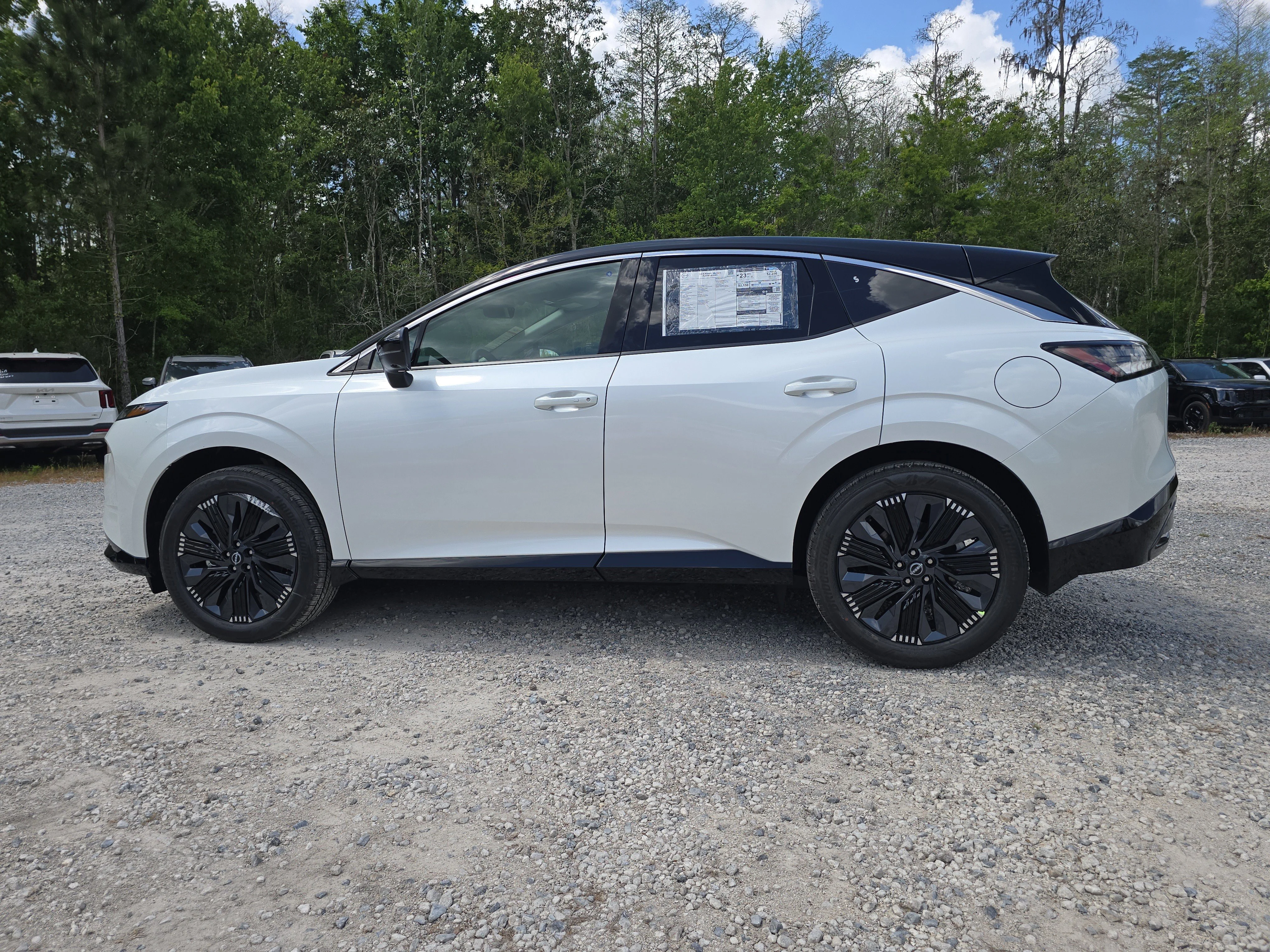 New 2026 Everest White Pearl TriCoat / Super Black Two-tone Nissan Platinum image 5