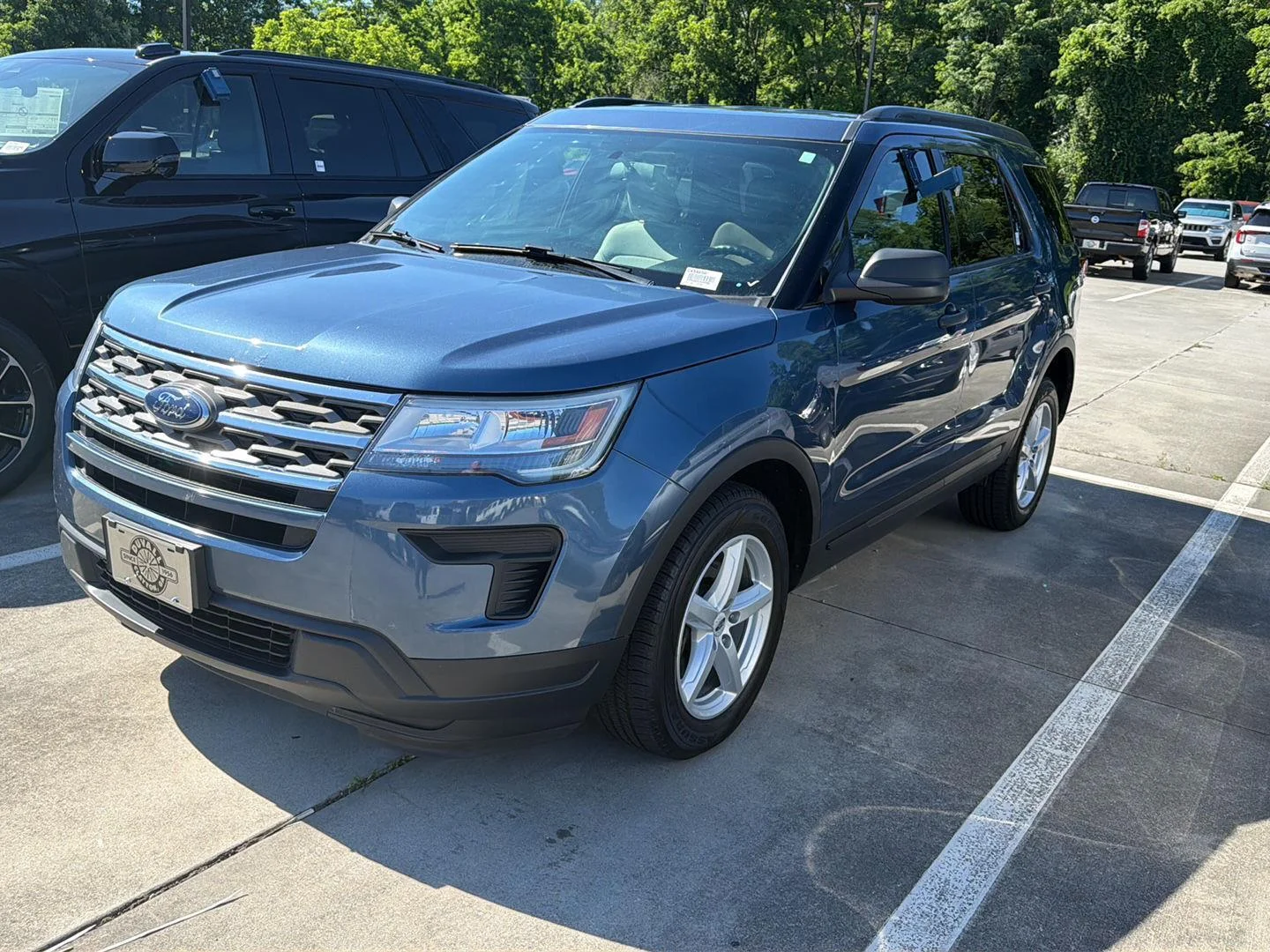 Used 2018 Ford Explorer Base with VIN 1FM5K8B89JGC45465 for sale in Clayton, GA