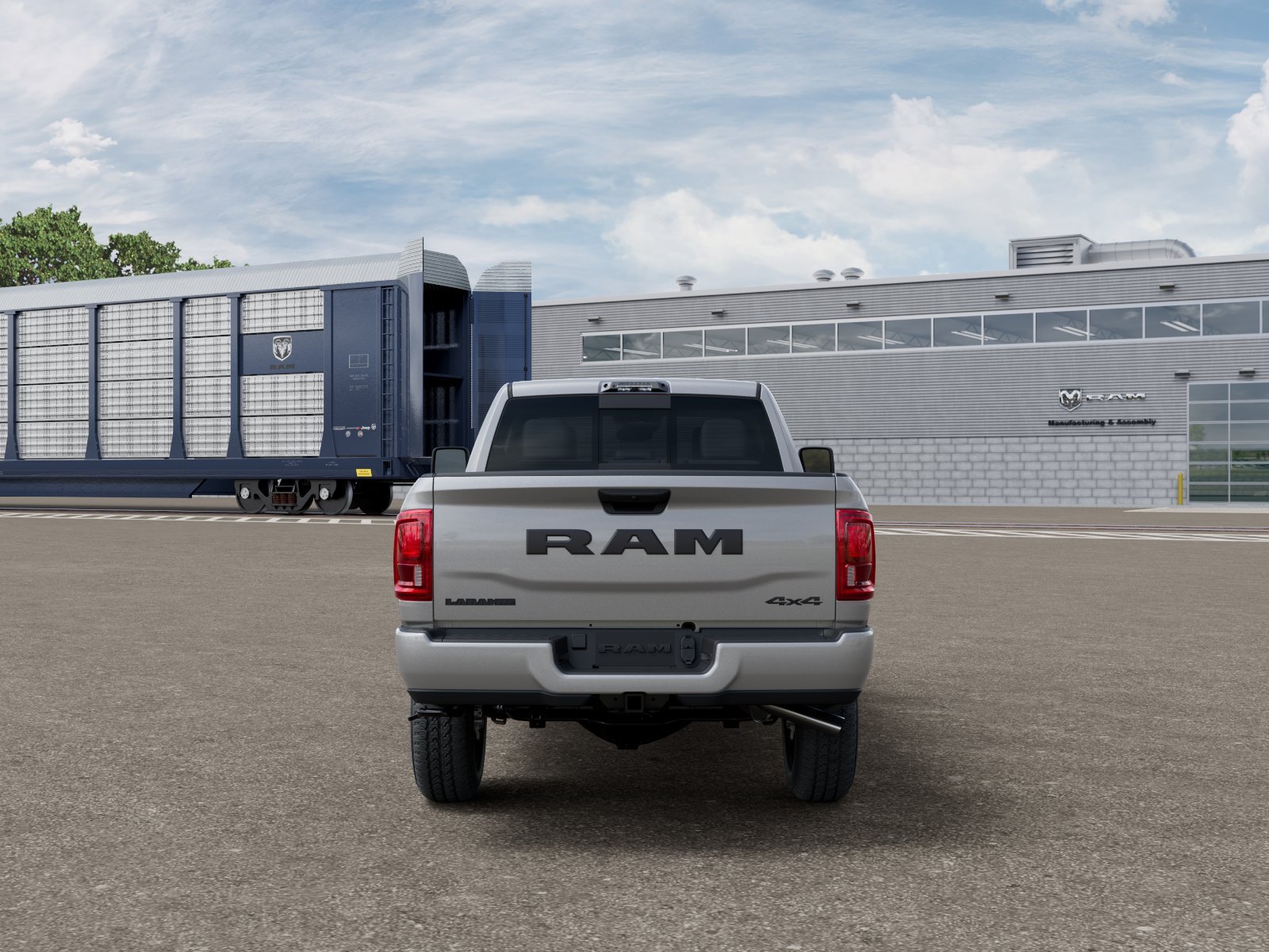 New 2026 Silver-Zynith Exterior Paint RAM LARAMIE image 7