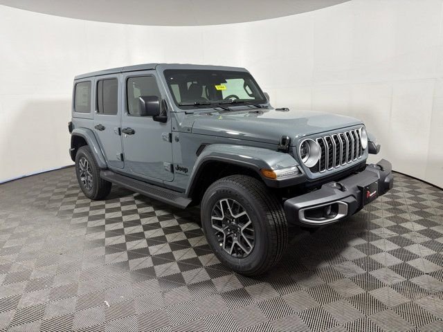 New 2026 Gray Jeep Sahara image 1