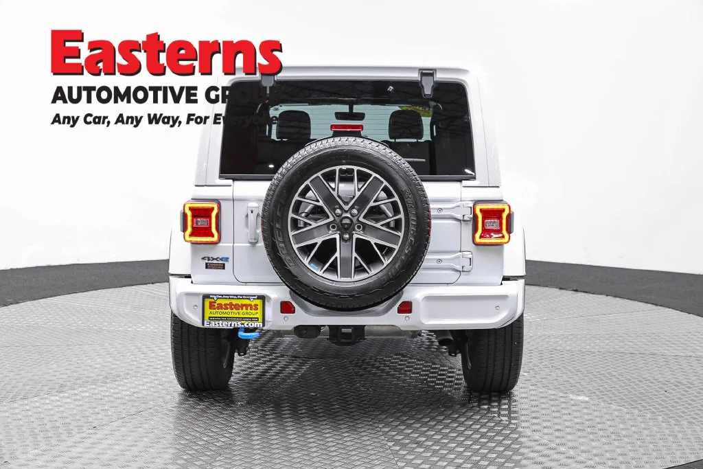 Used 2023 White Jeep Sahara 4xe image 6