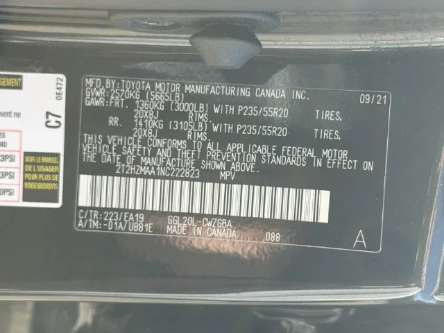 Used 2022 Black Lexus RX 350 image 44