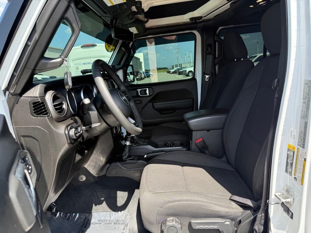 Used 2023 Bright White Clearcoat Jeep Willys image 4