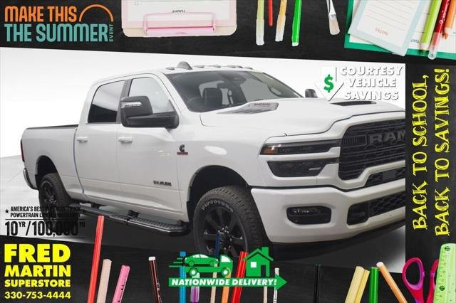 New 2026 Bright White Clear-Coat Exterior Paint RAM LARAMIE image 1
