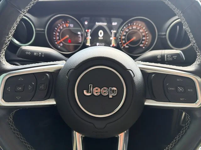 Used 2021 Blue Jeep Overland image 32