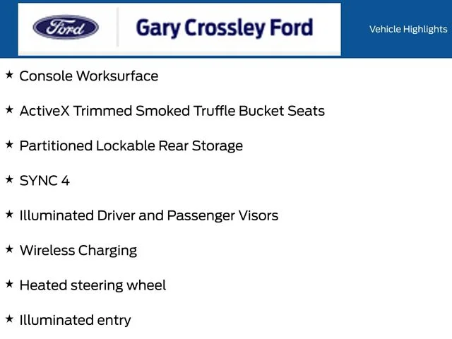 New 2026 Oxford White Ford Lariat® image 38