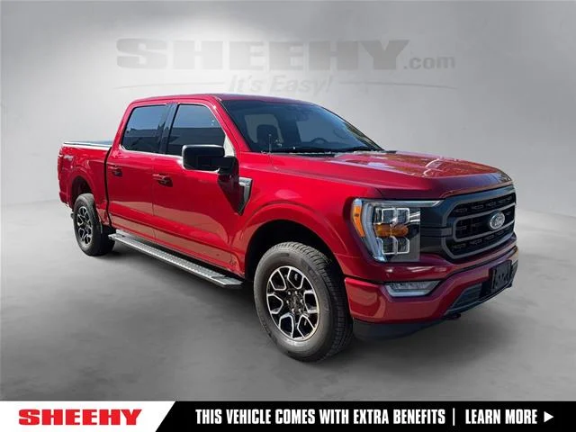 Used 2021 Rapid Red Metallic Tinted Clearcoat Ford  image 1