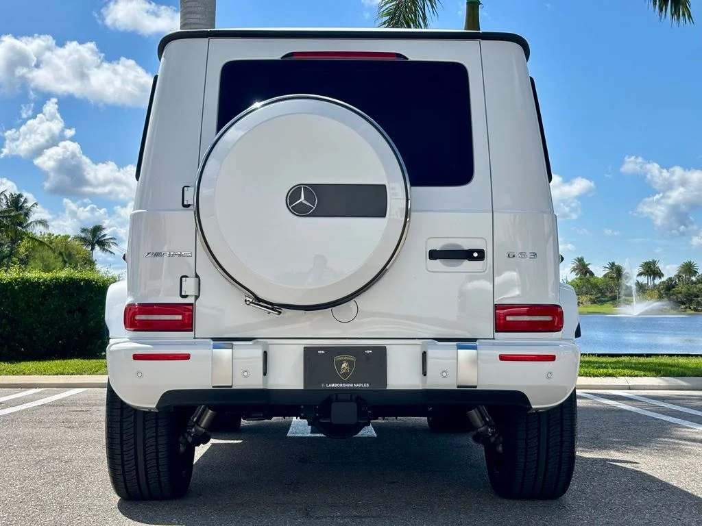 Used 2021 designo Moonlight White Metallic Mercedes-Benz G 63 AMG® image 7