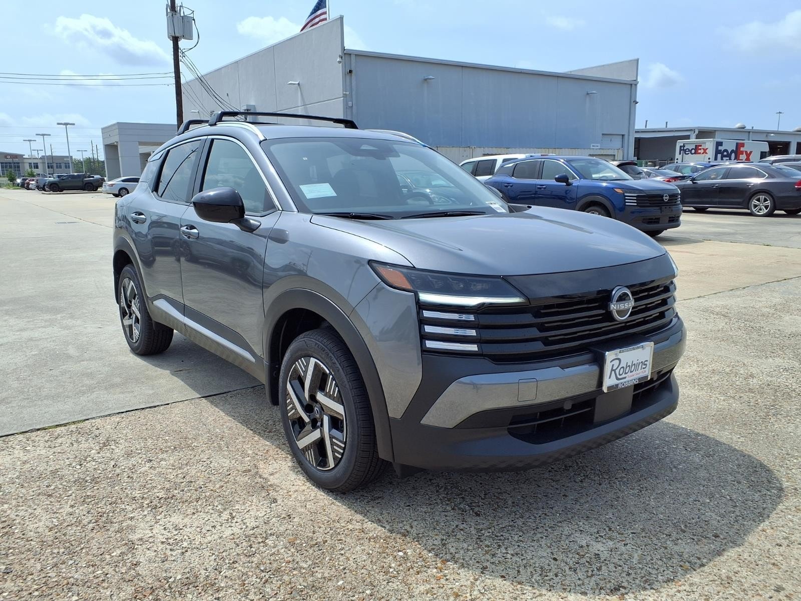 New 2026 Gun Metallic Nissan SV image 3