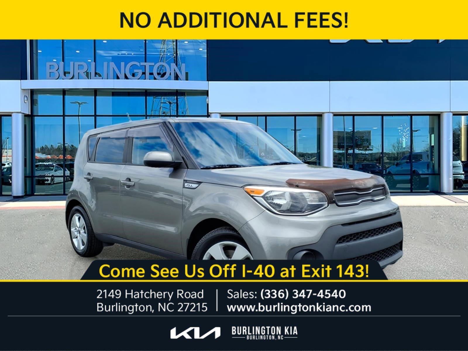 Used 2019 Titanium Gray Kia Base image 1