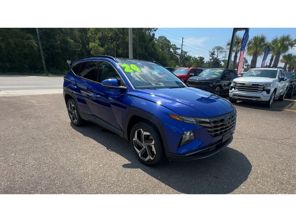 Used 2024 Blue Hyundai Limited image 8
