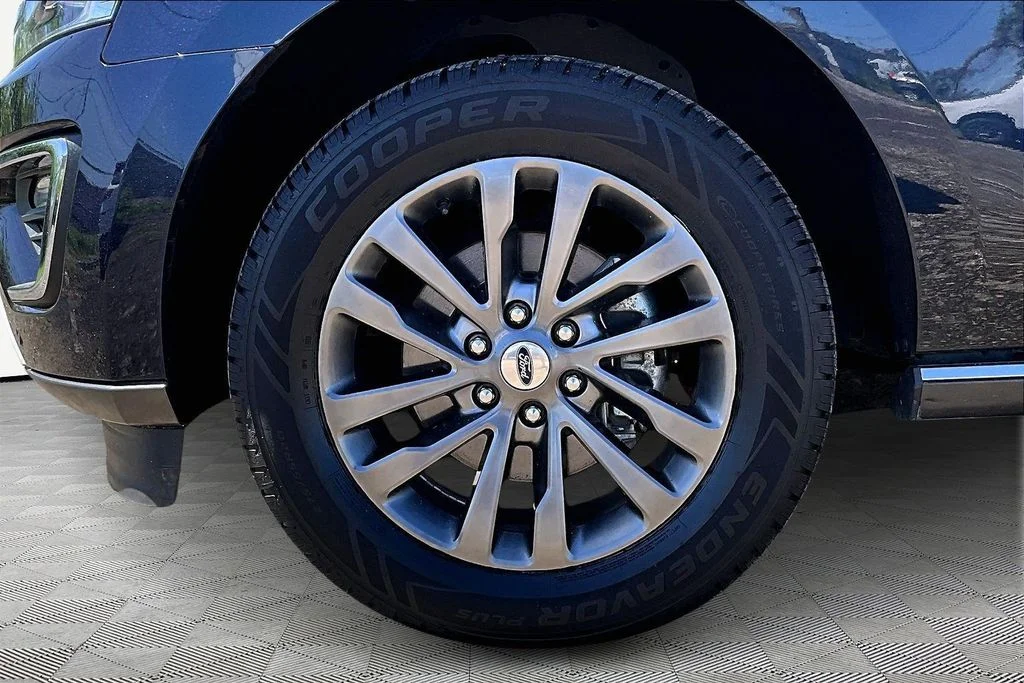 Certified Used 2021 Blue Metallic Ford Limited image 9