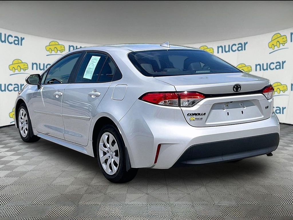 Used 2025 Classic Silver Metallic Toyota LE image 4
