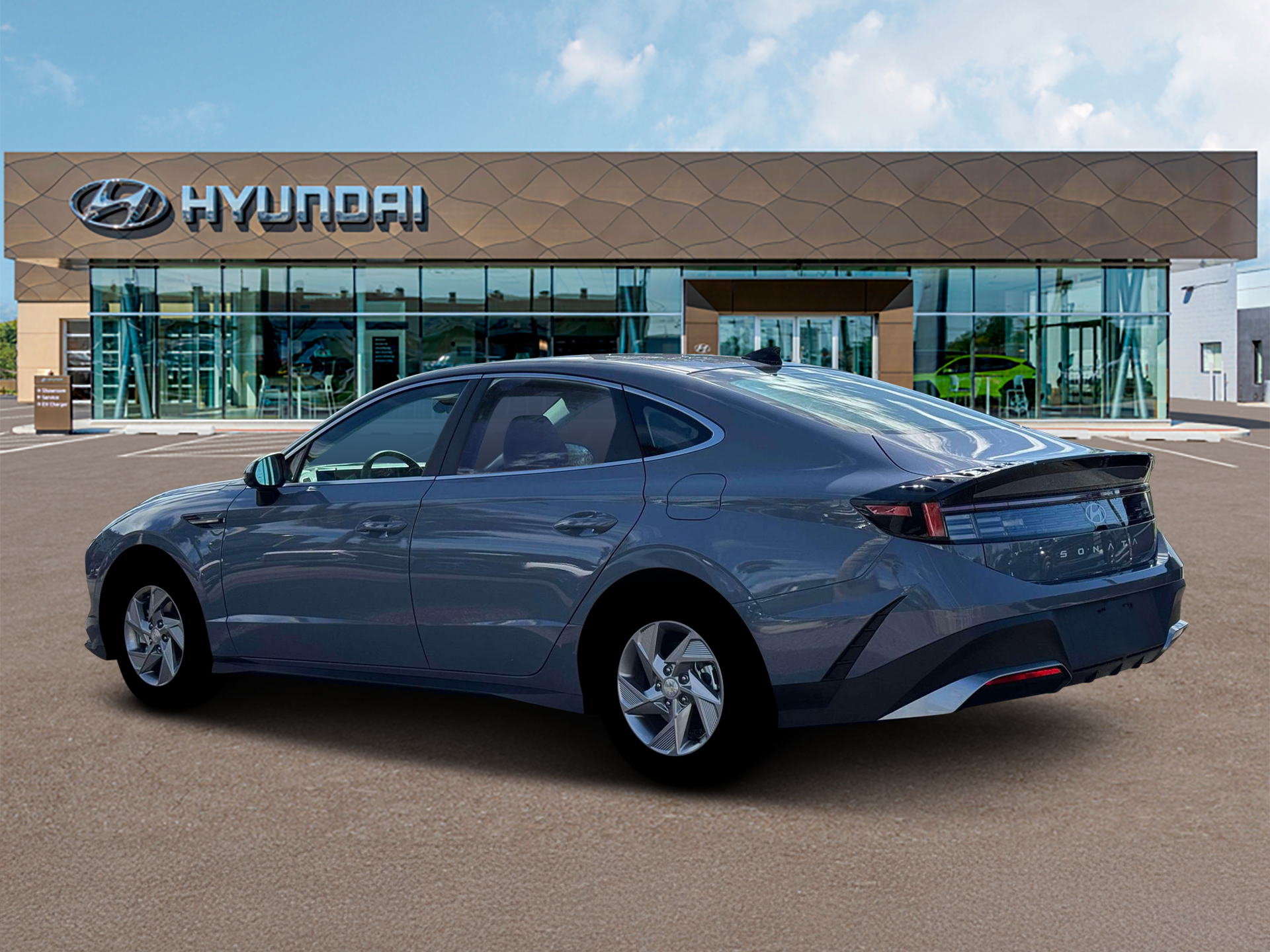 New 2026 Blue Hyundai SE image 4
